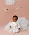 Infant sitting in ergoPouch Long Sleeve Layer 1.0 TOG Daydream