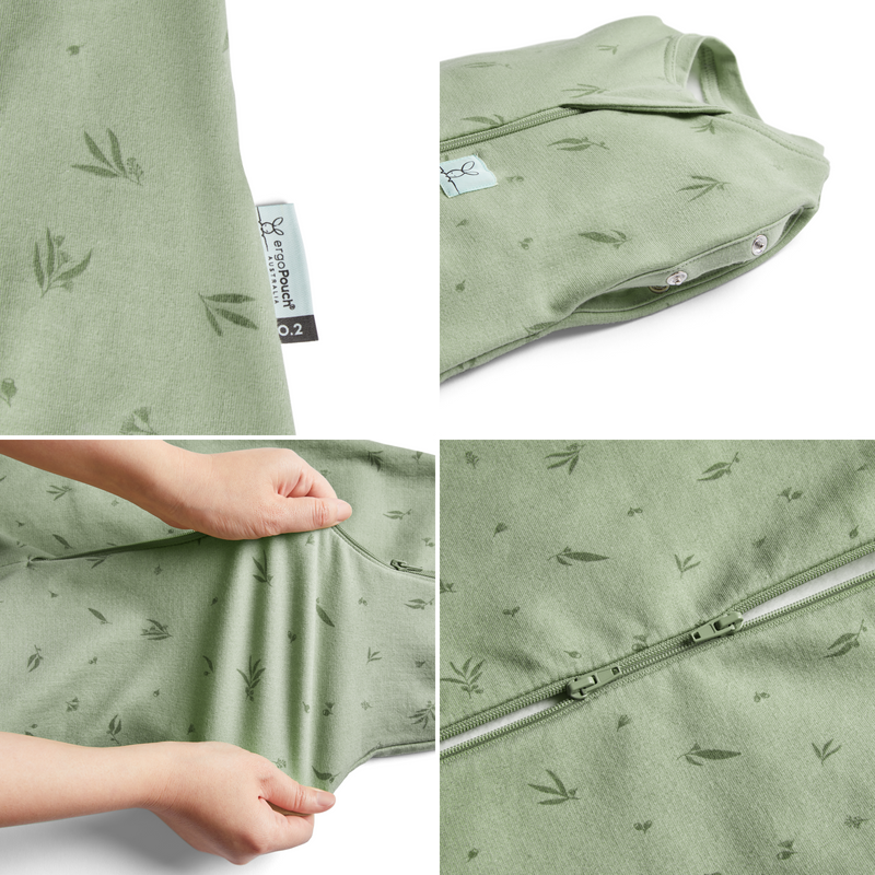 Features of the ergoPouch Cocoon Swaddle Bag 0.2 TOG