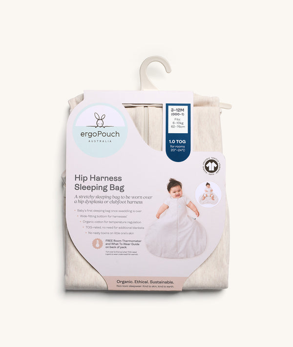 Hip Harness Sleep Bag 1.0 TOG Oatmeal Marle