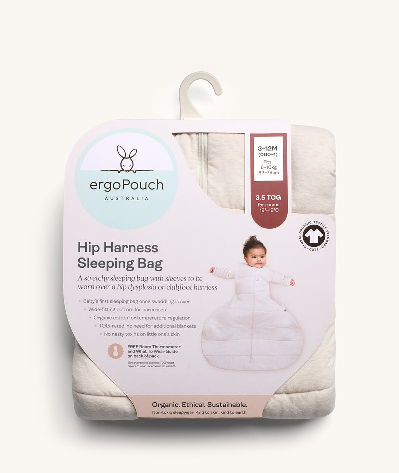 Hip Harness Sleeping Bag 3.5 TOG Oatmeal Marle