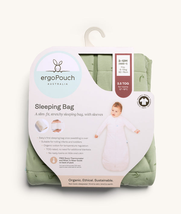 Sleeping Bag 3.5 TOG Sleeved Willow