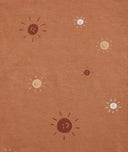 Close up of ergoPouch Sunny fabric print