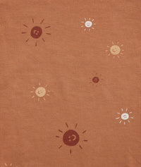 Close up of ergoPouch Sunny fabric print