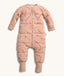 Product shot of ergoPouch Sleep Onesie 2.5 TOG Elephant Parade featuring a front zipper and a cozy, padded design.