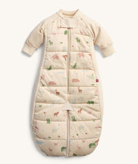 ergoPouch Sleep Suit Bag in Savannah with colourful animal prints