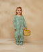 Preschooler wearing an ergoPouch Sleep Onesie 2.5 TOG Sweet Orchard