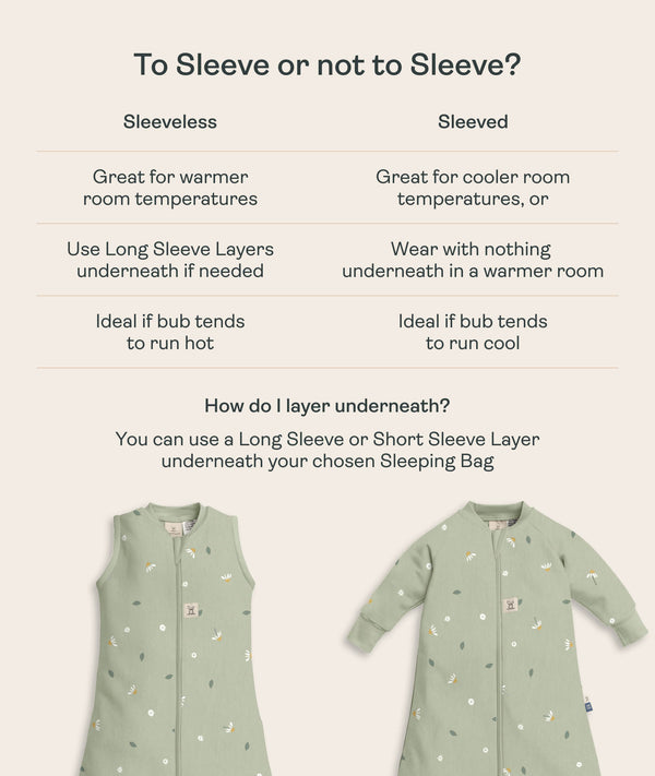 Comparison between sleeveless and sleeved sleeping bag