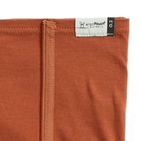 ergoPouch HugMe Blanket 0.2 TOG side in Rust