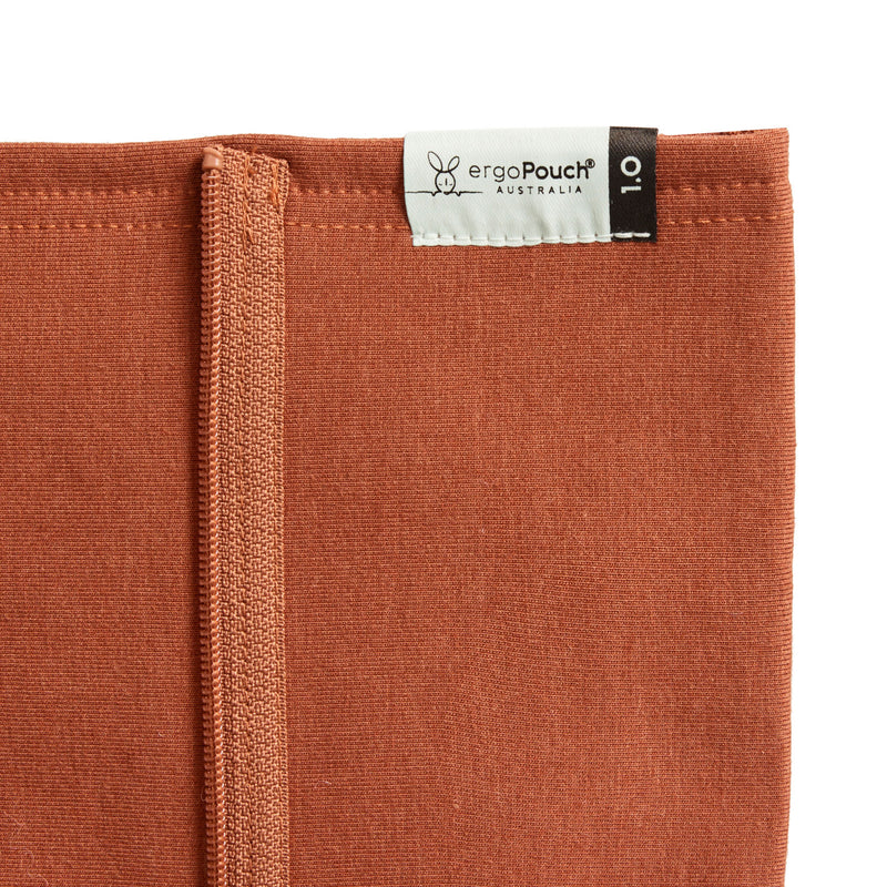 ergoPouch HugMe Blanket 1.0 TOG side in Rust