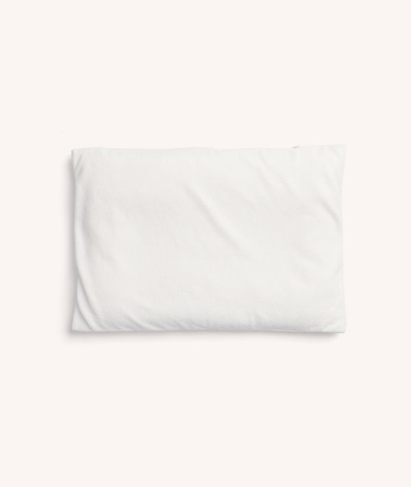 ergoPouch Waterproof Organic Toddler Pillow Protector White