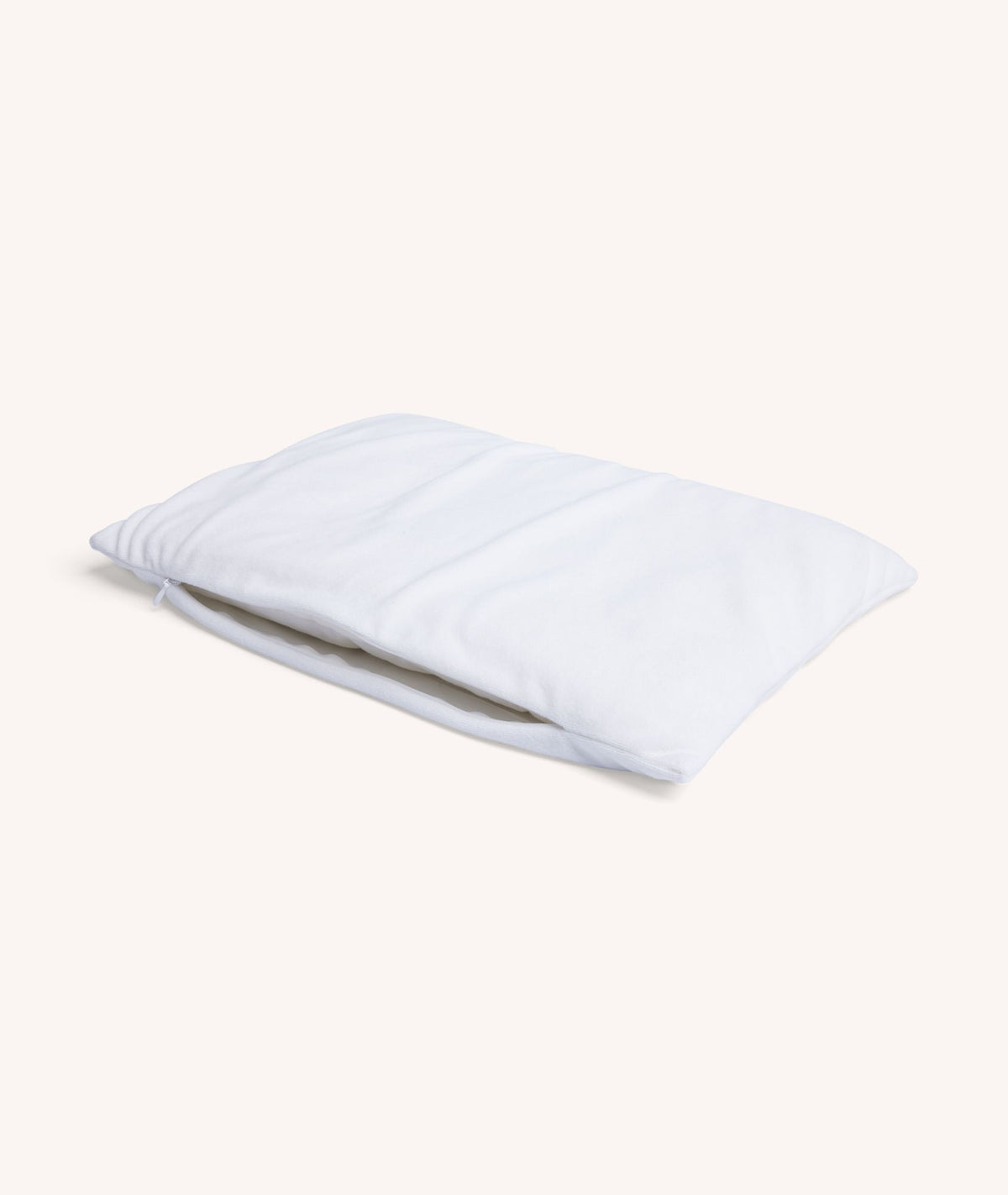 Organic Toddler Pillow Protector White