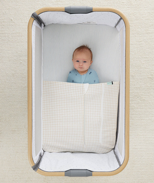 HugMe Blanket 1.0 & 2.5 TOG Caramel Grid
