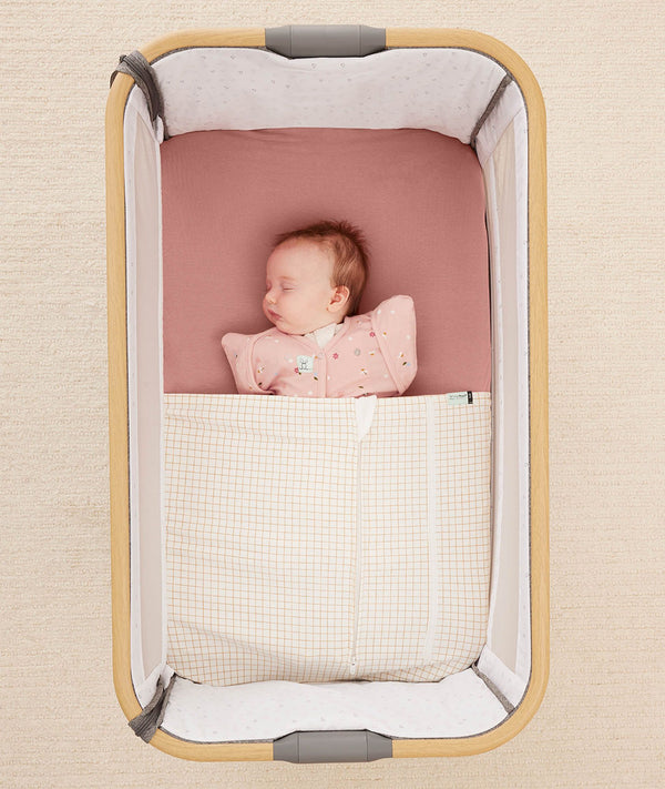 HugMe Blanket 0.2 & 1.0 TOG Caramel Grid