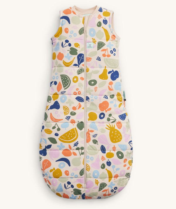 ergoPouch Jersey Sleeping Bag 2.5 TOG Fruit Salad, a warm sleeping bag