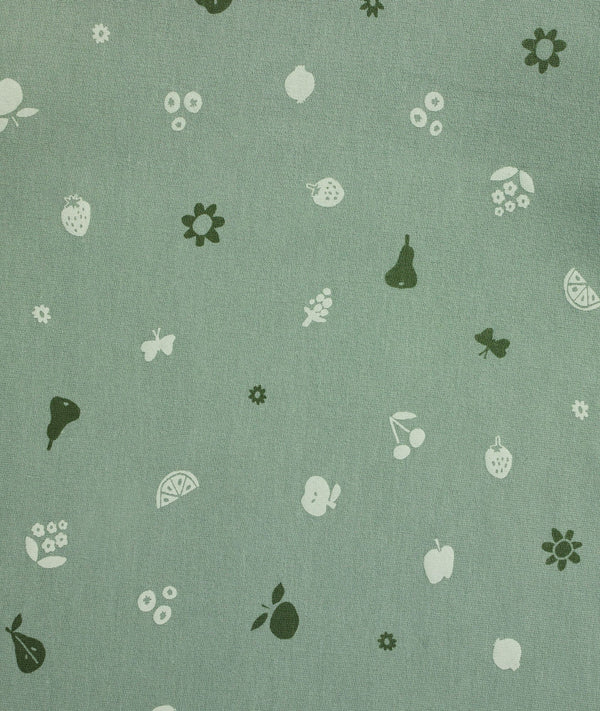 Close up of ergoPouch Sweet Orchard fabric print