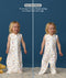 Child wearing ergoPouch Jersey Sleep Suit Bag 0.2 TOG Daydream, featuring a four-way zipper, convertible from a sleeping bag to a sleep suit with legs.