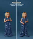From Sleeping Bag to Sleep Suit Bag with legs, ergoPouch Jersey Sleep Suit Bag 0.2 TOG Starbeam