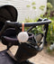 White Noise Machine attached to a baby pram