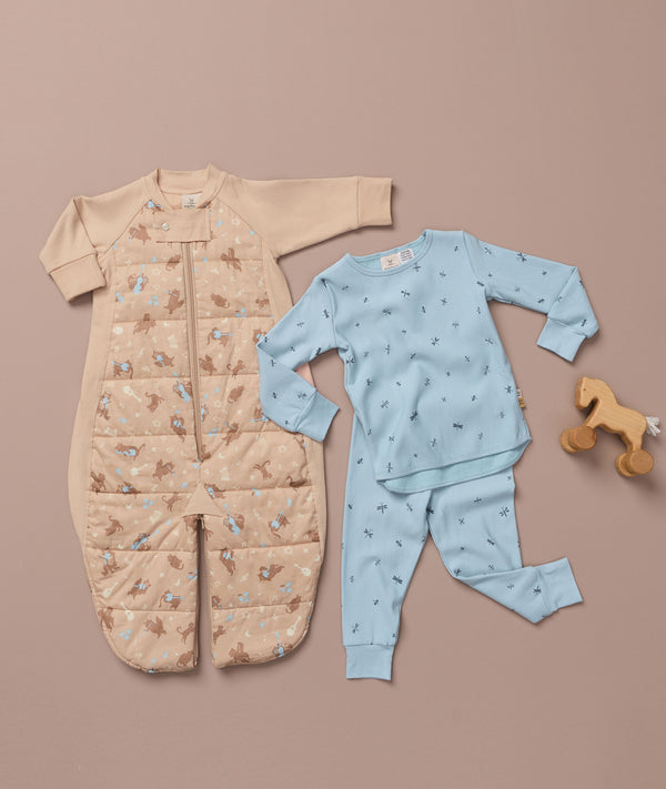 Toddler Bedtime Explorer Set, Sleep Suit Bag 2.5 TOG and Long Sleeve Layer 2.0 TOG