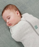 Sleeveless ergoPouch Cocoon Swaddle Bag 0.2 TOG Grey Marle for summer