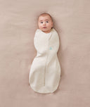 Sleeveless ergoPouch Cocoon Swaddle Bag 0.2 TOG Oatmeal Marle for summer
