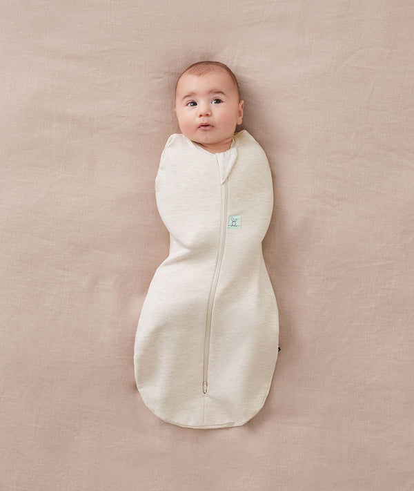 ergoPouch Cocoon Swaddle Bag 1.0 TOG Oatmeal Marle