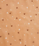 Close up of ergoPouch Honey Bees fabric print