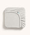 ergoPouch Organic Fitted Sheet Grey Marle