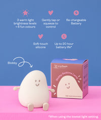ergoPouch Blobbly Bedtime Lamp features