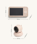 Size dimensions of ergoPouch Drift Home Baby Monitor and Smart TOG Guide
