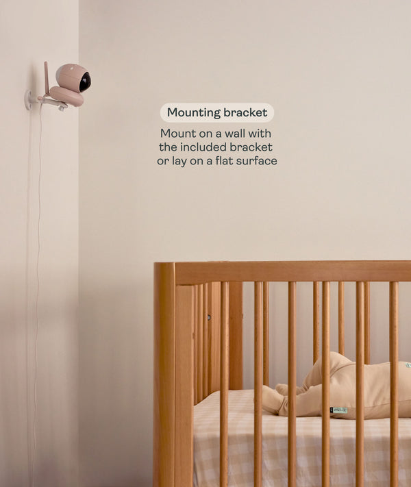 ergoPouch Drift Home Baby Monitor and Smart TOG Guide has a bracket included to help mount to the wall