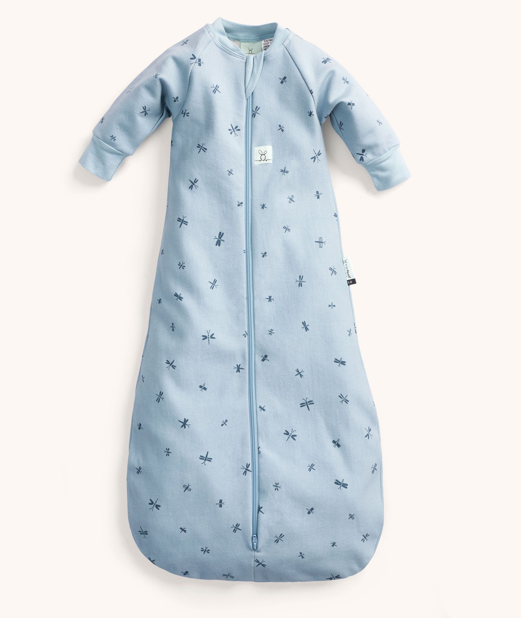 Sleeping Bag 1.0 TOG Sleeved Dragonflies