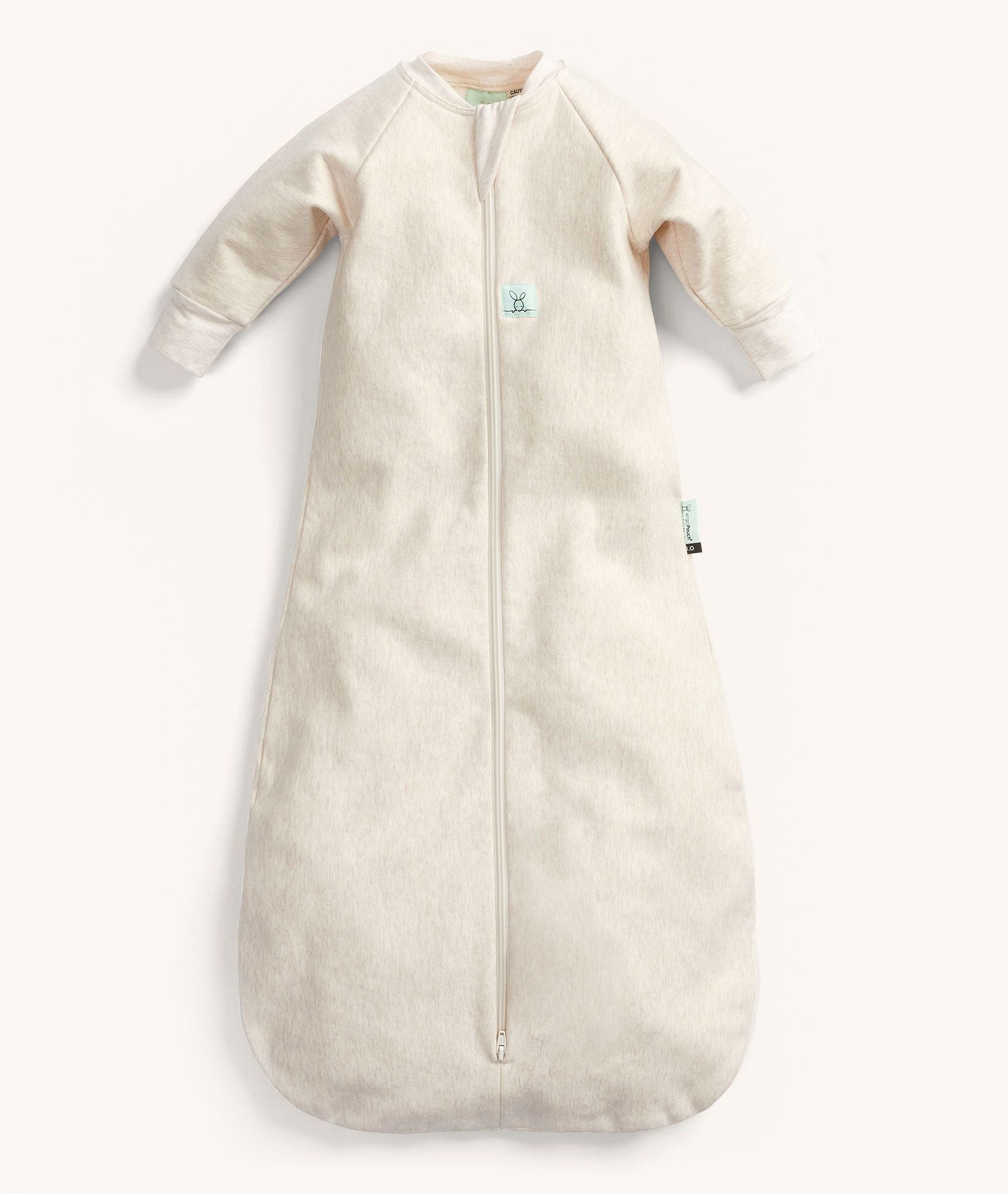 Sleeping Bag 1.0 TOG Sleeved Oatmeal Marle