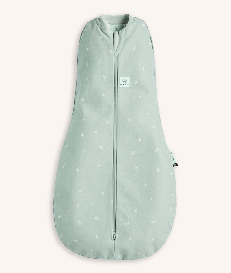 Sleeveless ergoPouch Cocoon Swaddle Bag 0.2 TOG Sage for summer