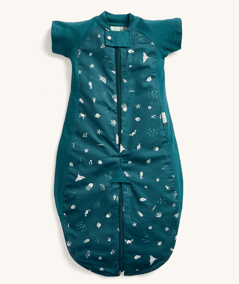 ergoPouch Sleep Suit Bag 1.0 TOG Ocean Blue