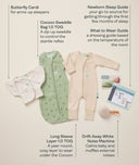 ergoPouch Newborn Sleep Starter Pack Willow