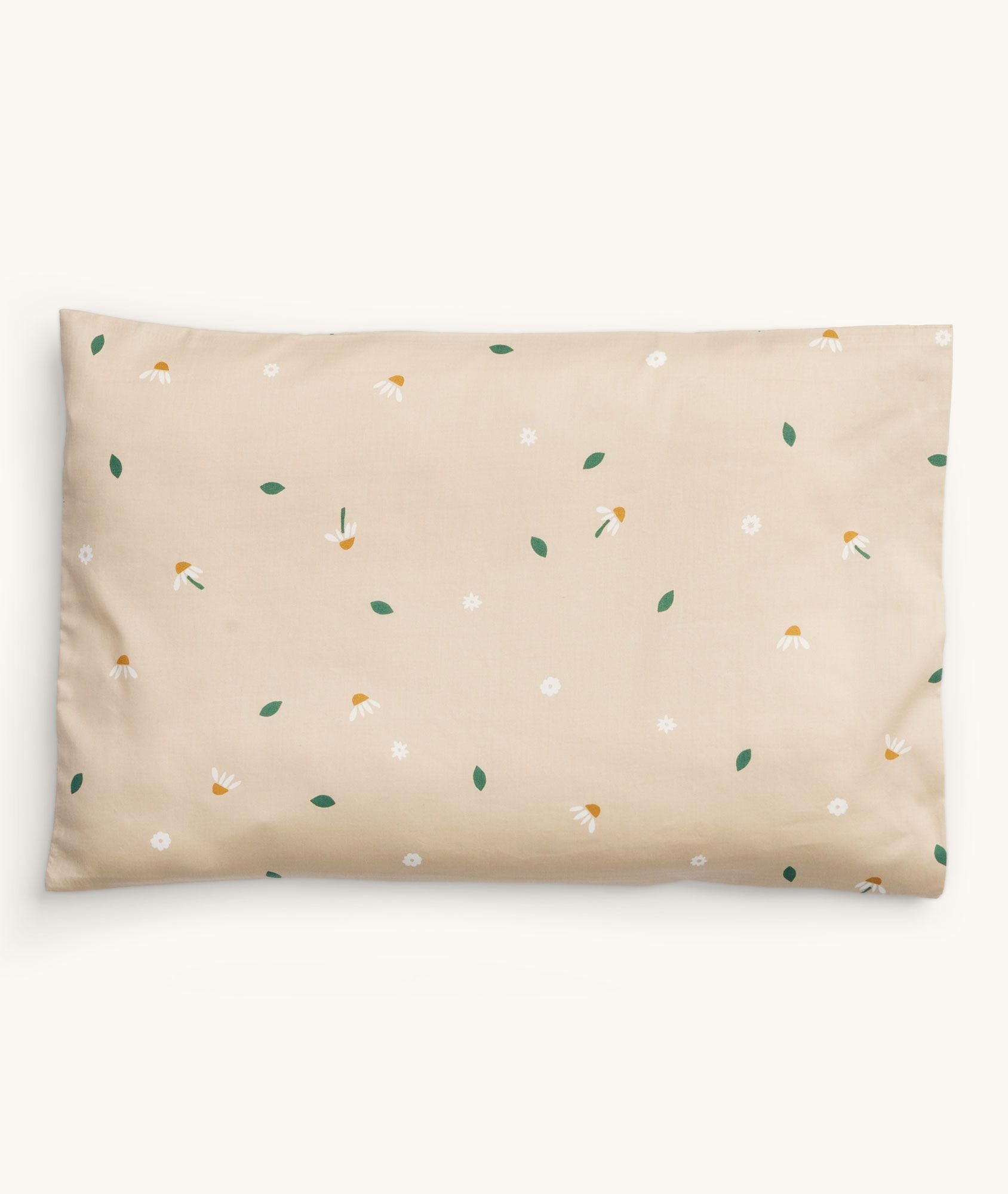 Organic Pillow Case Daisy Sprinkle