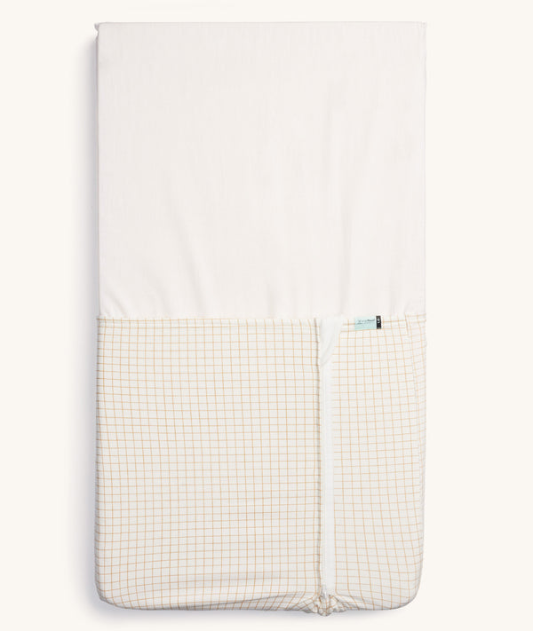 ergoPouch HugMe Blanket Caramel Grid 2.5-1.0 TOG