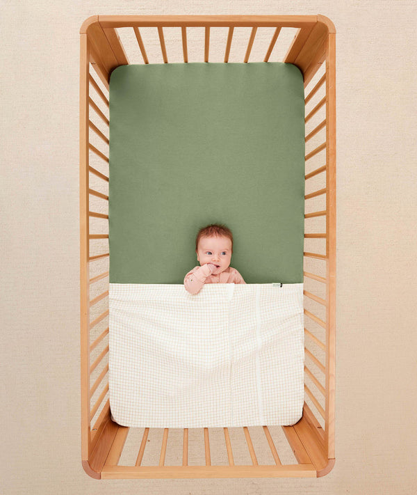 ergoPouch HugMe Blanket Caramel Grid 2.5-1.0 TOG