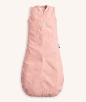 ergoPouch Jersey Sleeping Bag in Berries - a 1.0 TOG sleeping bag made from organic cotton
