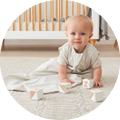 Jersey Sleeping Bag Ideal for infants aged 3 months+ who are transitioning from swaddling to arms-out or are already sleeping arms-out. Our Jersey Sleeping Bag has a slim-fit design and provides comfort, warmth and safety in the cot during sleep.