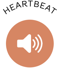 Heartbeat audio sound track 