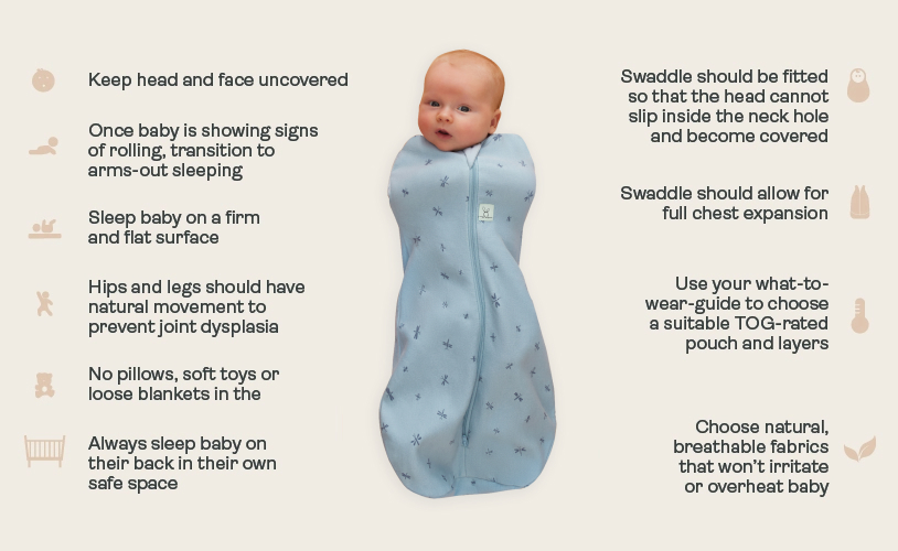 Tips for how to create a safe sleep environment for babies